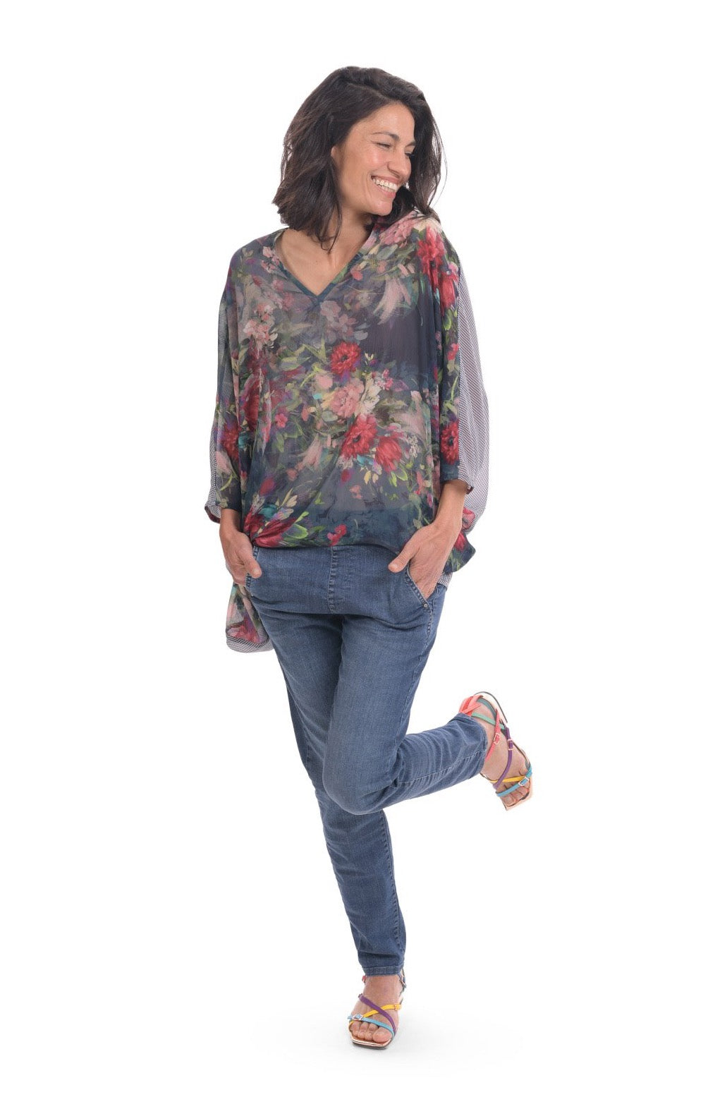 flora women's plus size tops and blouses