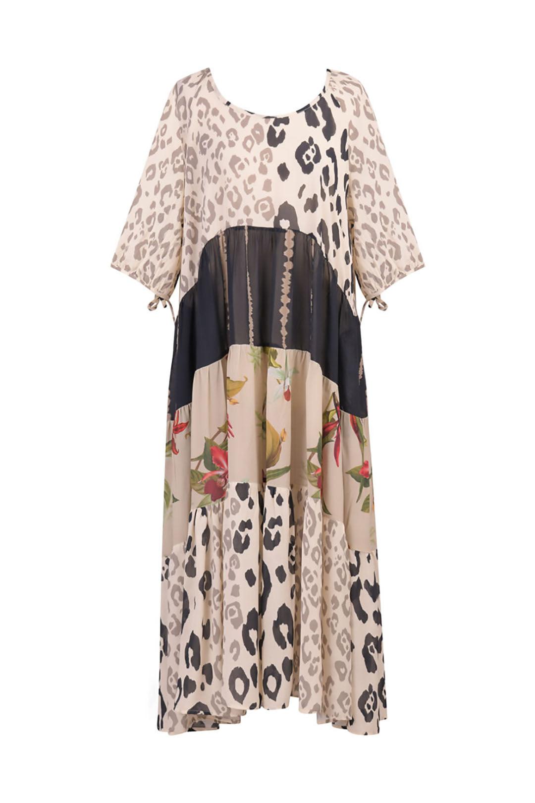 Cat Swing Maxi Dress – Alembika