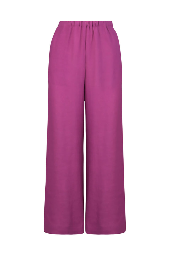 Zen Linen Pants, Purple