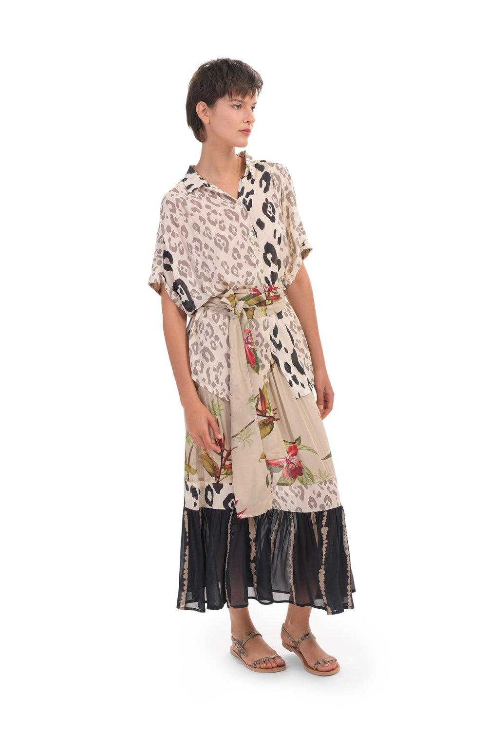 Cat Maxi Skirt - Alembika Designer Women's Clothing