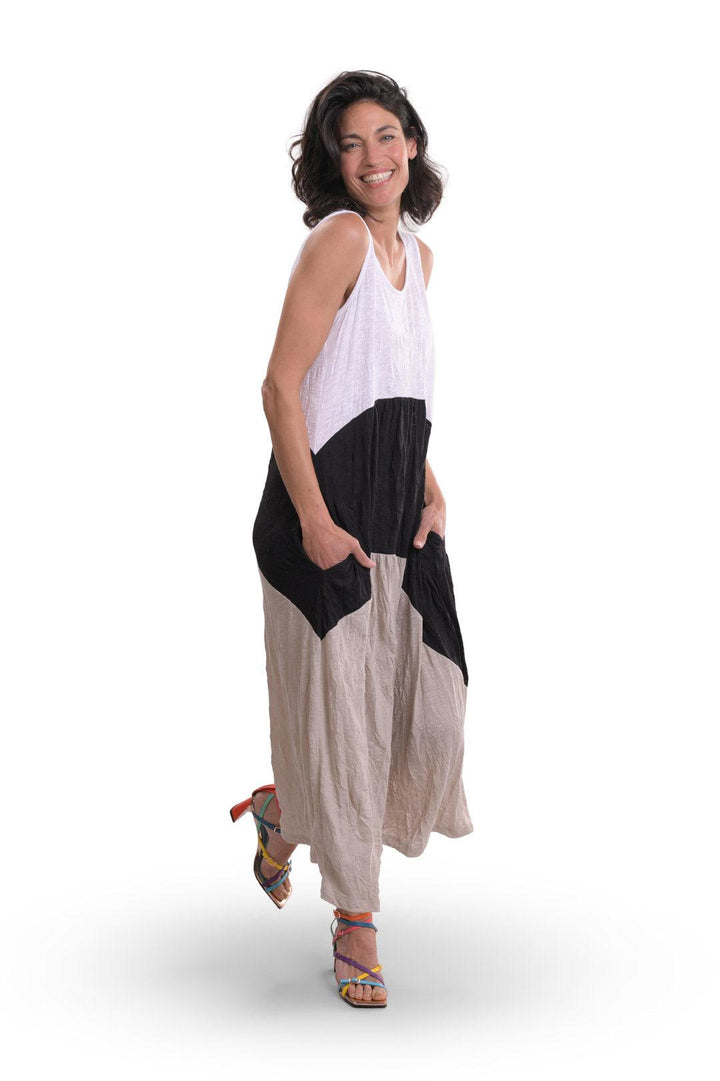 Breeze Crinkle Maxi Dress - Alembika Designer Women's Clothing