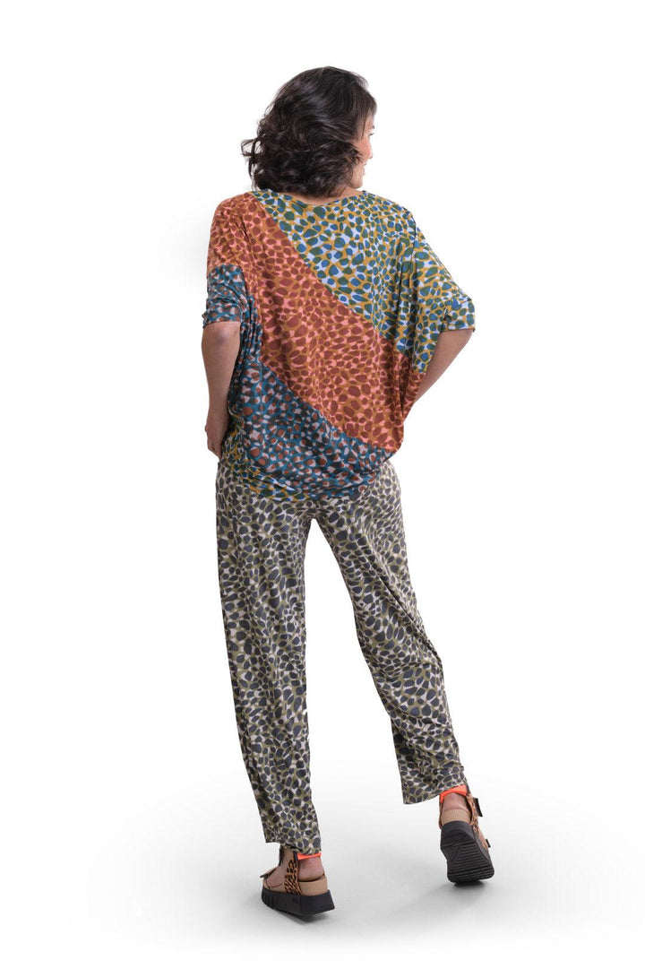 Confetti Flow Pants, Sage - Alembika Designer Women's Clothing