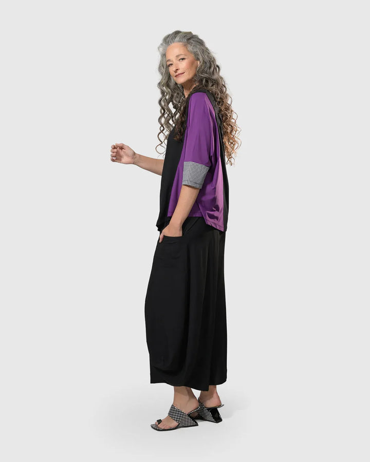 Tekbika Angie Asymmetry Top, Multi Yellow