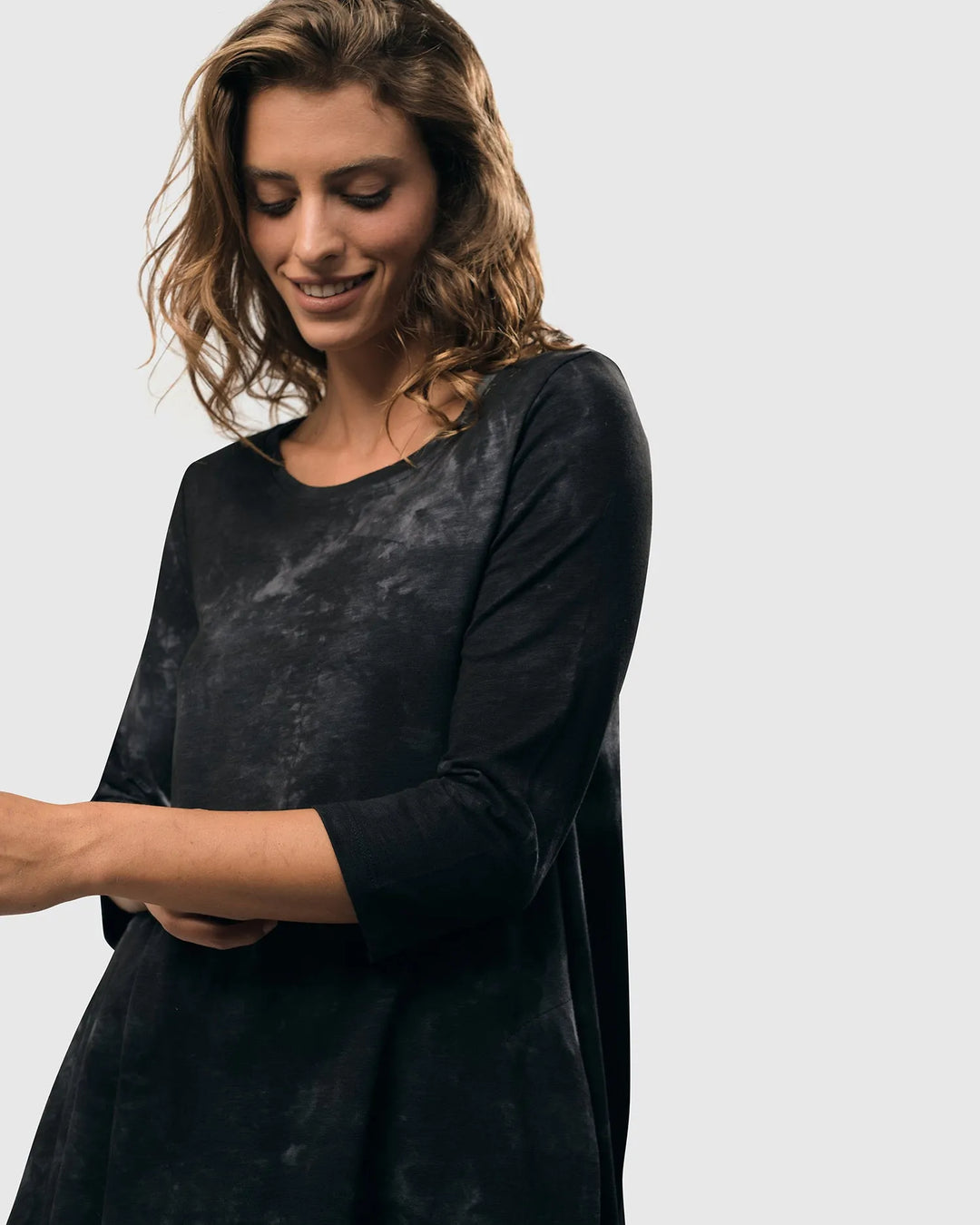 Perfect Swing Tunic Top, Storm