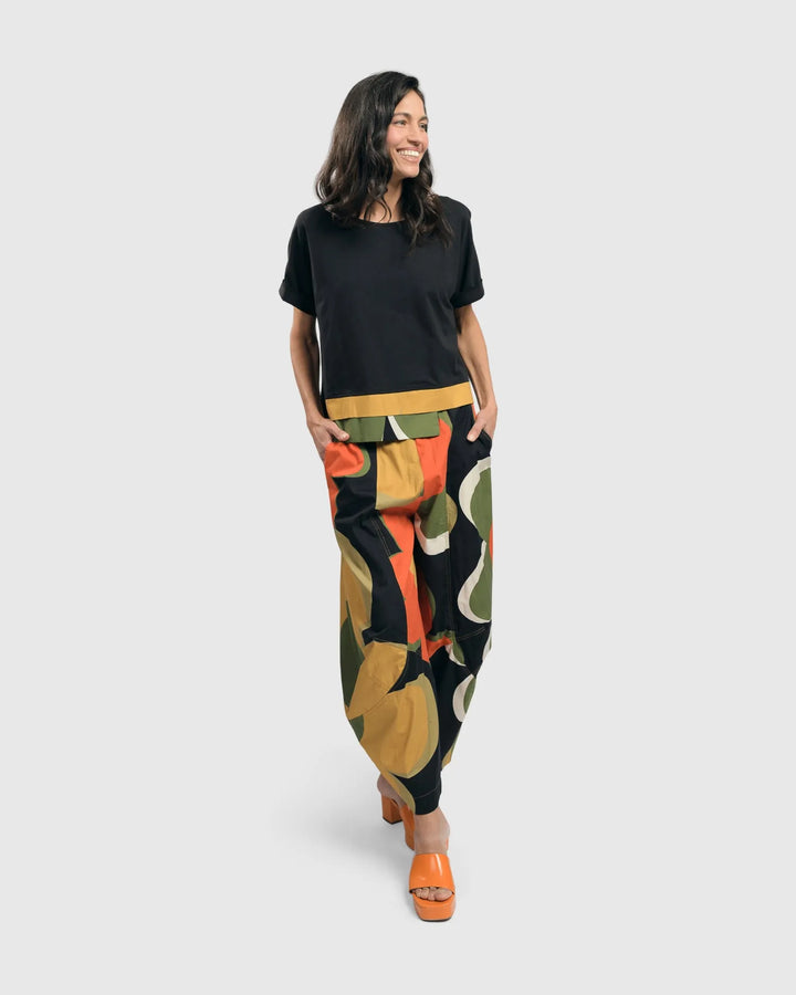 Garden Lantern Pants, Floral