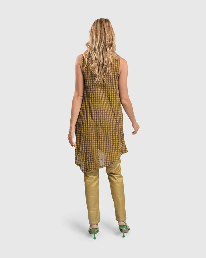 Taylor Dot Soft Tulle Sleeveless Tunic, Mix