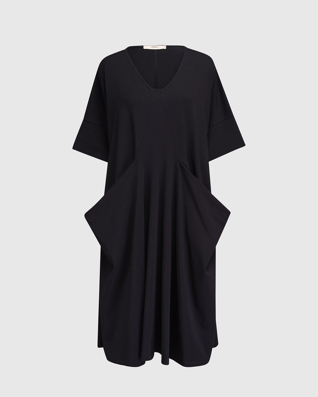 Urban Breeze Dress, Black