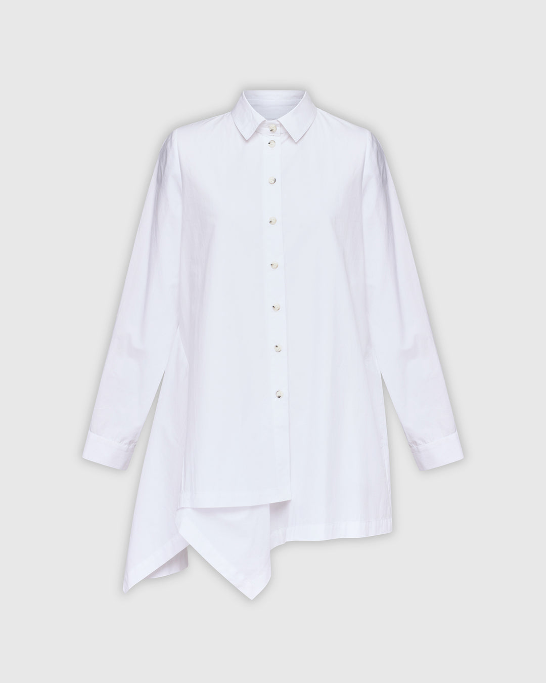 Urban Edge Tunic Shirt, White
