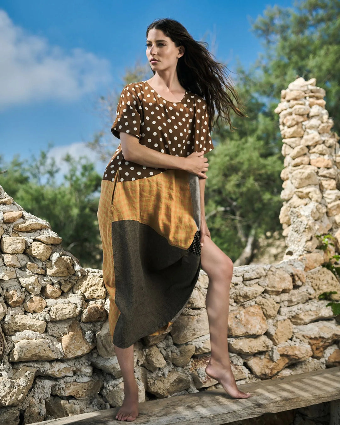 Patricia Swing Maxi Dress, Mix – Alembika U.S Patricia Swing Maxi Dress, Mix – Alembika U.S